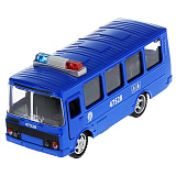 Автобус Технопарк ПАЗ 3205, Гортранс, синий, инерционный, свет, звук