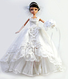 Кукла Sonya Rose Золотая коллекция, Невеста в белом платье, с жемчугом