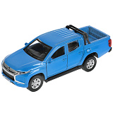 Модель машины Технопарк Mitsubishi L200 пикап, голубая, инерционная