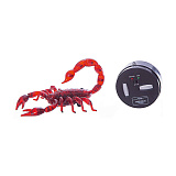 Радиоуправляемая игрушка 1Toy Робо-скорпион на ИК управлении со световыми эффектами, красный
