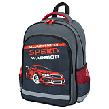 Рюкзак для начальной школы Пифагор School Speed warrior, 38x28х14 см