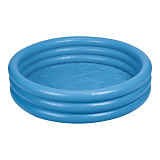 Надувной бассейн Intex Crystal Blue, 114х25 см
