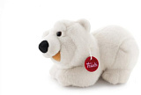 Мягкая игрушка Trudi Полярный медведь Пласидо, 24 см, лежачий