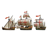 Сборная модель Умная Бумага Эскадра Колумба