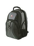 Рюкзак Wenger, универсальный, черно-серый, функция ScanSmart, 36 л, 34х23х47 см