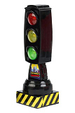 Светофор Технопарк, 13.5 см, пластиковый, свет, звук, без упаковки