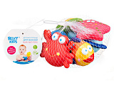 Набор игрушек для ванной Roxy-Kids Морские обитатели, 6 игрушек