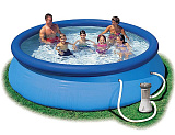 Надувной бассейн Intex Easy Set Семейный, круглый, 366х76 см
