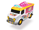 Фургон с мороженым Dickie, 30 см, свет, звук, подвижные детали