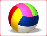 Мяч Мякиши Шалун, с погремушкой