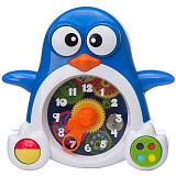 Интерактивная развивающая игрушка Keenway Пингвиненок-часы