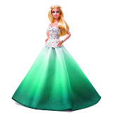 Кукла Mattel Барби праздничная, в зеленом платье