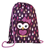 Мешок-рюкзак для обуви Belmil Mia, The Owl, с вент. сеткой, 35х43 см
