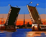 Картина по номерам Mariposa Дворцовый мост, 40*50 см