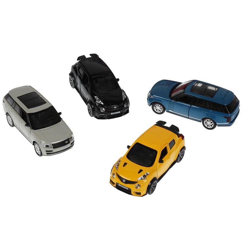 Модель машины Технопарк Nissan Juke/Range Rover Vogue, в ассортименте, без упаковки - фото