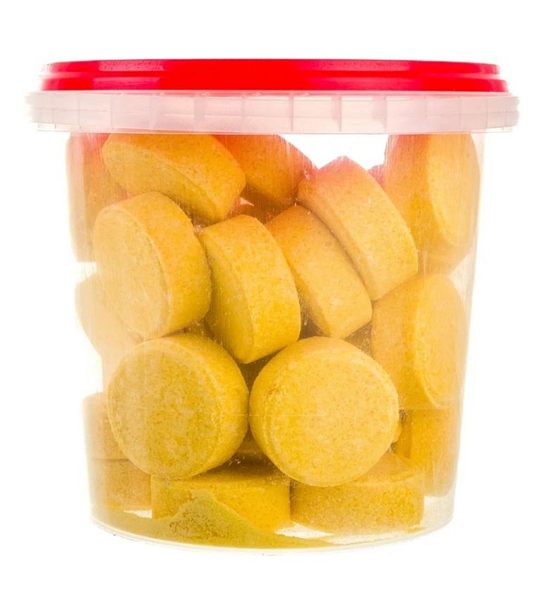 Таблетки для писсуаров Snowter, 1 кг, дезодорирующие, ведерко - фото