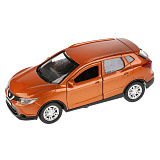 Модель машины Технопарк Nissan Qashqai, оранжевый, инерционный