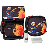 Рюкзак с сумкой для обуви Lego City Fire, 23 л