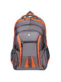 Рюкзак Brauberg SpeedWay 2, 25 л, размер 46х32х19 см, ткань, серо-оранжевый