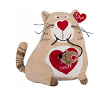 Мягкая игрушка Gulliver Кот и мышь, Любовь с первого взгляда, 20 см