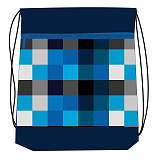 Мешок-рюкзак для обуви Belmil Soccer, с вент. сеткой и объем. карм. на молн., 35х43 см