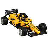 Модель машины Технопарк Суперкар Ф1, жёлтый, инерционный