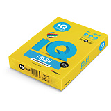 Бумага цветная IQ Сolor A4, 80 г/м2, 500 л., интенсив, ярко-желтая