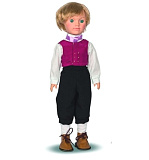 Кукла Фабрика Весна Александр в норвежском костюме, 42.5 см