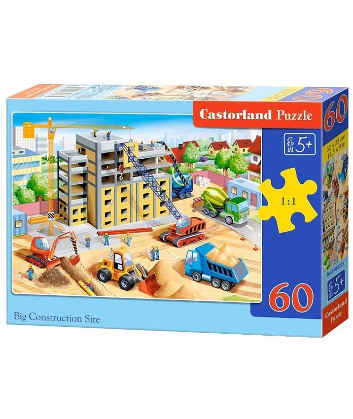 Midi-пазл Castorland Большая стройка, 60 эл. - фото