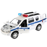 Модель машины Технопарк Lada Largus Полиция, инерционная, свет, звук