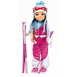 Кукла Famosa Нэнси Зимняя красавица на лыжах