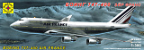 Сборная модель Моделист Боинг 747-400 Эйр Франс, 1/300