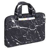 Сумка-портфель Brauberg Marble, с отделением для ноутбука 13-14, 3 кармана, 26х36х3 см