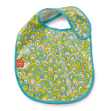 Нагрудник Happy Baby Waterproof Baby Bib на липучке, Colorful