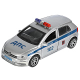 Модель машины Технопарк Volkswagen Golf, Полиция, инерционная