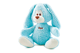 Мягкая игрушка Trudi Заяц Вирджилио, голубой, 36 см