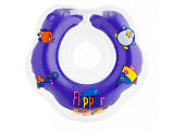 Надувной круг на шею Roxy-Kids Flipper Буль-буль водичка, 0+, с музыкой