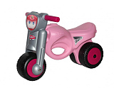 Каталка-мотоцикл Полесье Мини-мото, розовая
