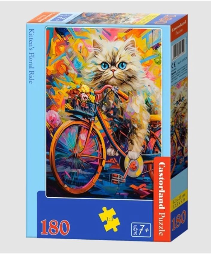 Пазл Castorland Цветочная прогулка, 180 эл. - фото