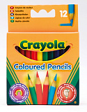 Набор цветных карандашей Crayola, короткие, 12 шт.