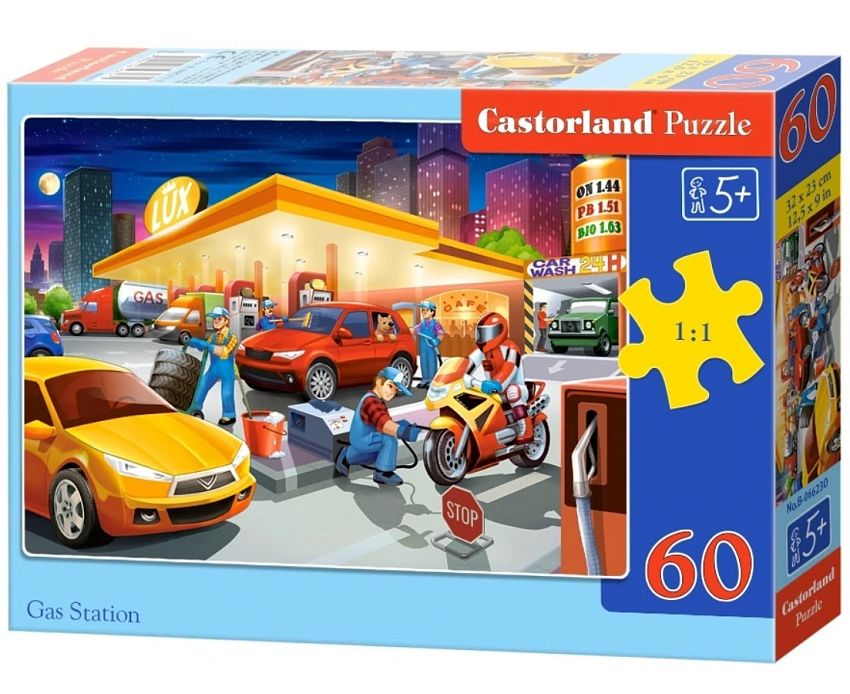 Midi-пазл Castorland Заправка, 60 эл. - фото