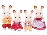 Игровой набор Sylvanian Families Семья шоколадных кроликов