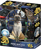 Пазл Prime 3D Super Магия кошек, 500 эл.