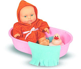 Кукла Фабрика Весна Карапуз в ванночке, мальчик, 22 см