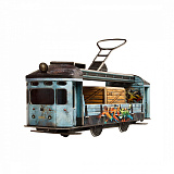 Сборная модель Умная Бумага Трамвай с граффити