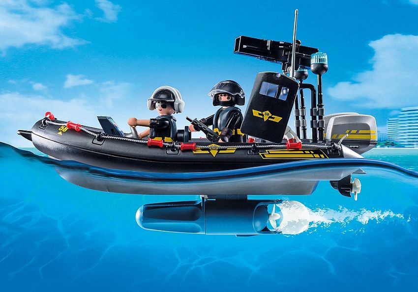 Конструктор Playmobil City Action Лодка - фото N7