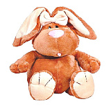 Мягкая игрушка Gulliver Кролик Коричневый, сидячий, 23 cм